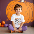 Personalizado Boo Crew 1-10 Lindo Fantasmas Multicolor 100% Algodón Niño Adulto Camiseta con Título y Nombre Holiday Halloween Party Regalo para la Familia Niños