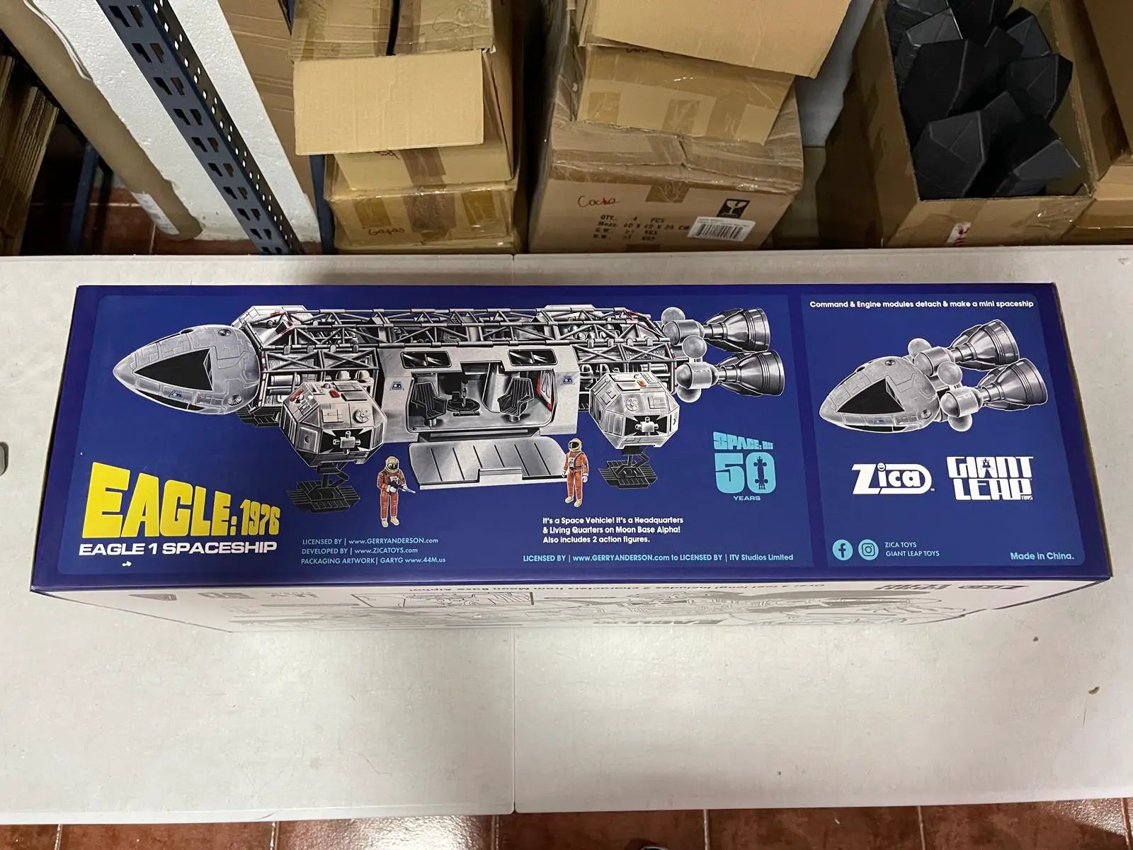 Space 1999 eagle 1976 retro mattel edition playset 92cm