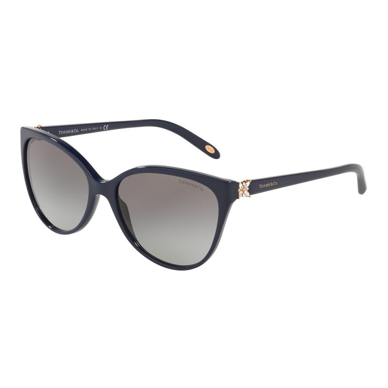 Tiffany & Co. Gradient Lens Sunglasses — Navy