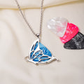Collar de púa de guitarra con nombre y mariposa personalizado Regalo de cumpleaños y aniversario para mujeres amantes de la música