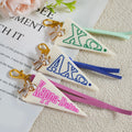Llavero Personalizado Multicolor con Banderín con el Nombre de la Hermandad y Lazo Regalo del Día de la Candidatura para Hermandades | Callie × Affinity Licensing