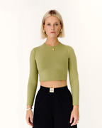 top dalia pistacho △