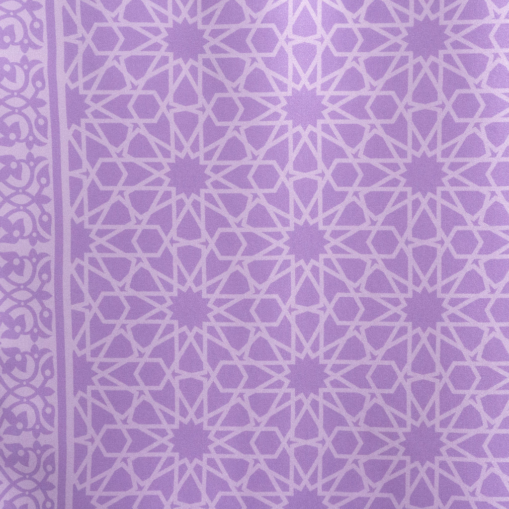 Purple Silk Square Scarf Dalila