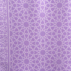 Purple Silk Square Scarf Dalila