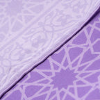 Purple Silk Square Scarf Dalila