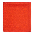 Red Silk Square Scarf Dalila