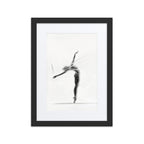 Dance Enigma | Dance-Art Framed Poster #31 (21.5" H x 17.5" W)