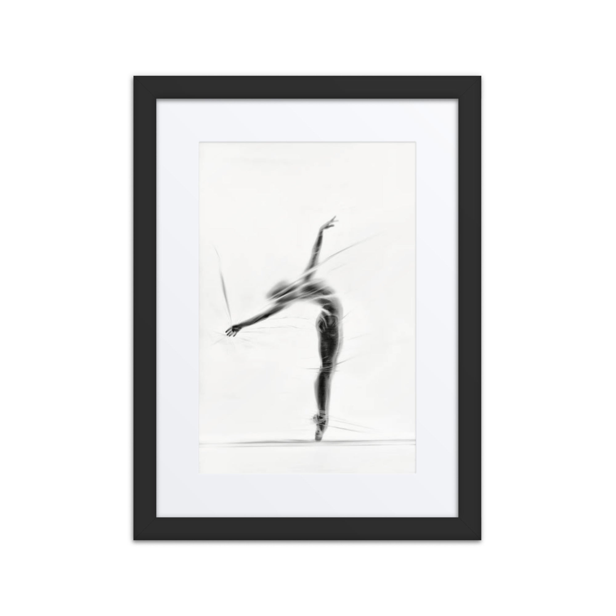 Dance Enigma | Dance-Art Framed Poster #31 (21.5" H x 17.5" W)