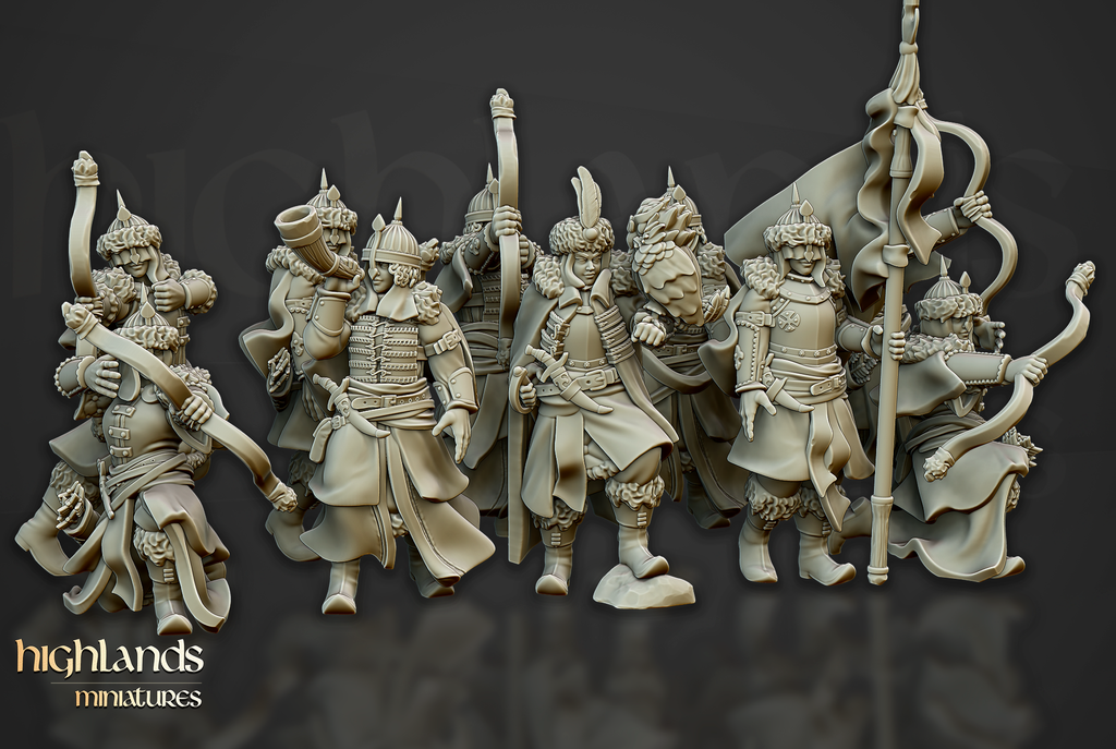 Bowmen Daughters Volhynia, Highlands Miniatures