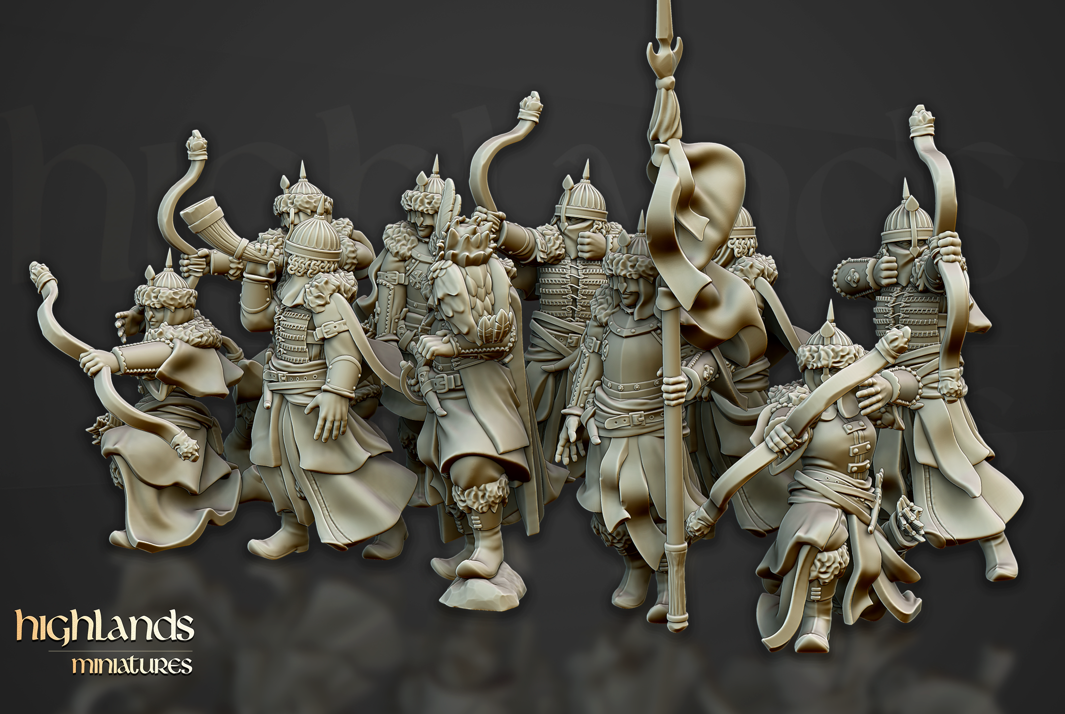 Bowmen Daughters Volhynia, Highlands Miniatures