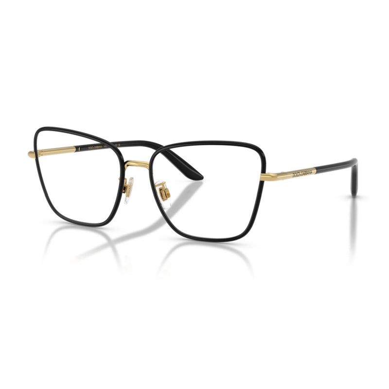 Dolce & Gabbana DG13591334 Gold Metal Frame Eyeglasses — Gold