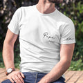 Personalizada 1-8 Nombres de Miembros de la Familia Adulto Niño Camiseta Sudadera con Capucha con Apellido y Año Día del Padre Cumpleaños Regalo para Papá Abuelo