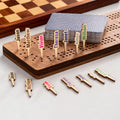 Personalizado Multicolor Nombre de madera Cribbage Clavijas Juego de 3 Juego de mesa Accesorios Regalo de cumpleaños para los amantes de Cribbage