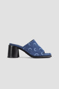 Marine Serre Ms Mule — Blue