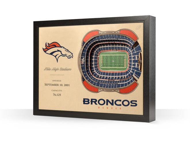 You The Fan! NFL Stadium View 25-Layer 3D Wall Art