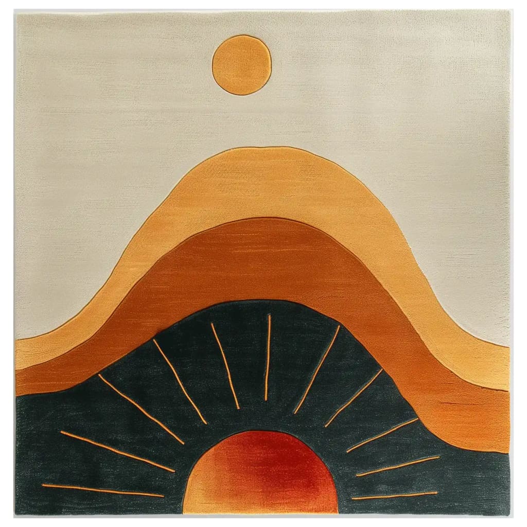 Desert Dawn Hand Tufted Wool Rug