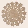 Desi Braided Round Jute Rug