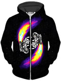 Astrocats Unisex Zip-Up Hoodie
