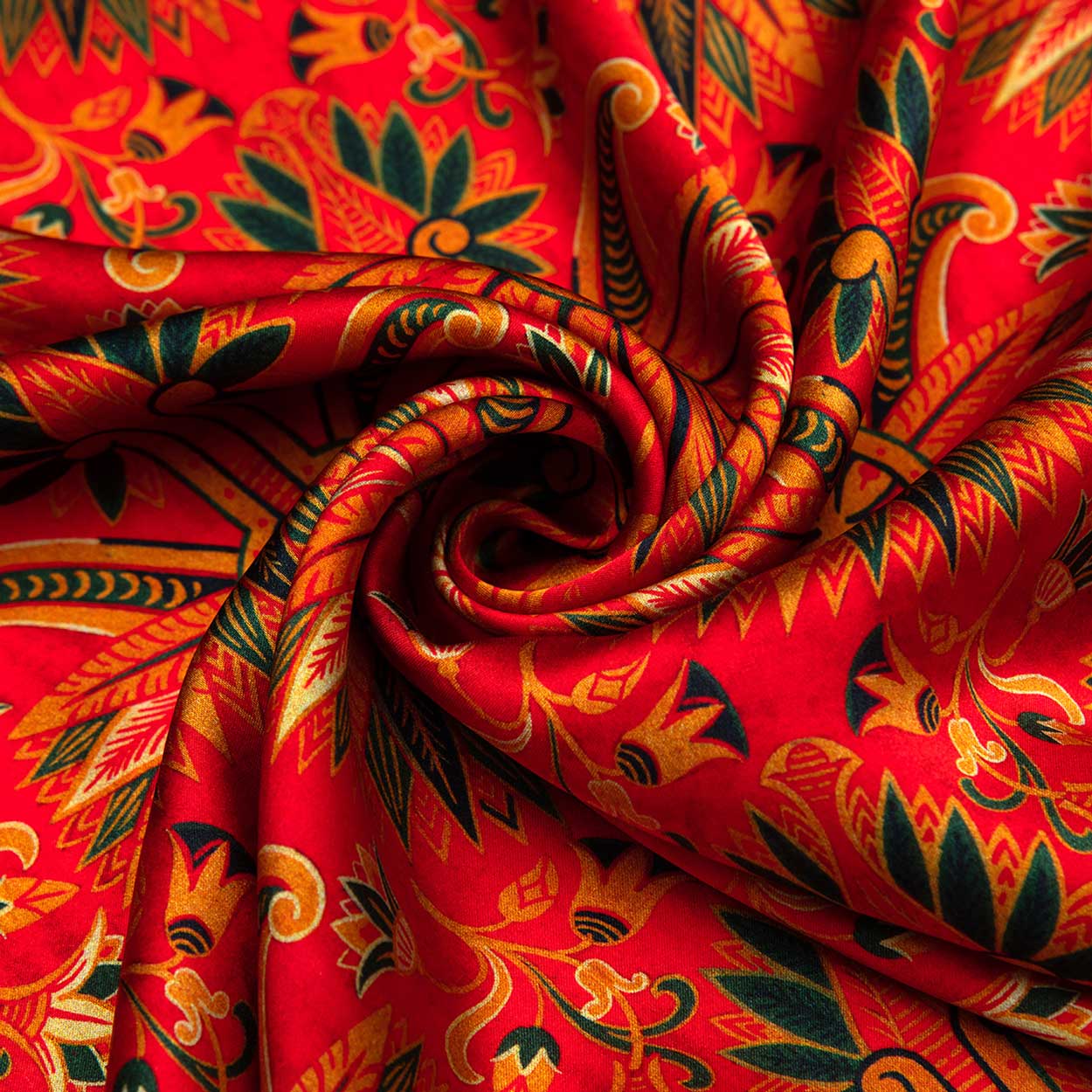 Red Silk Scarf Palosanto