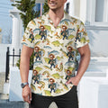 Camisa hawaiana personalizada para hombre con tema de pesca Foto transpirable Vacaciones de verano Cumpleaños Regalo para entusiastas de la pesca