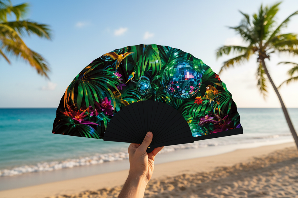 Disco Jungle 23cm fan