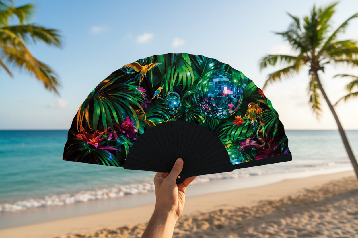 Disco Jungle 23cm fan