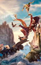 Statue Peter Pan vs Hook Deluxe - Disney 100th - Peter Pan - Art Scale 1/10 - Iron Studios
