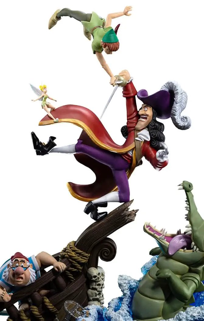 Statue Peter Pan vs Hook Deluxe - Disney 100th - Peter Pan - Art Scale 1/10 - Iron Studios