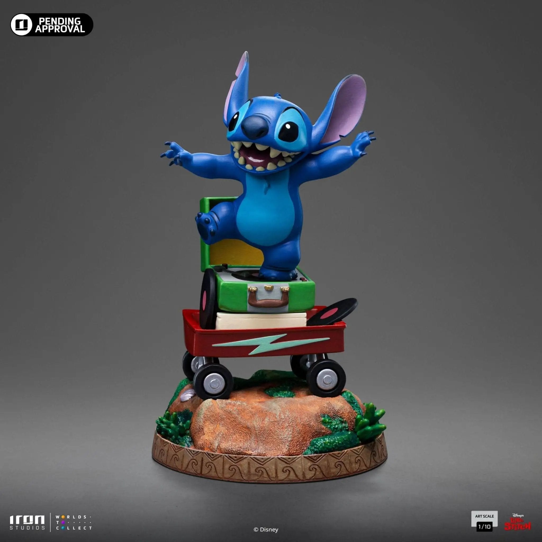 Statue Stitch - Disney Classics - Art Scale 1/10 - Iron Studios