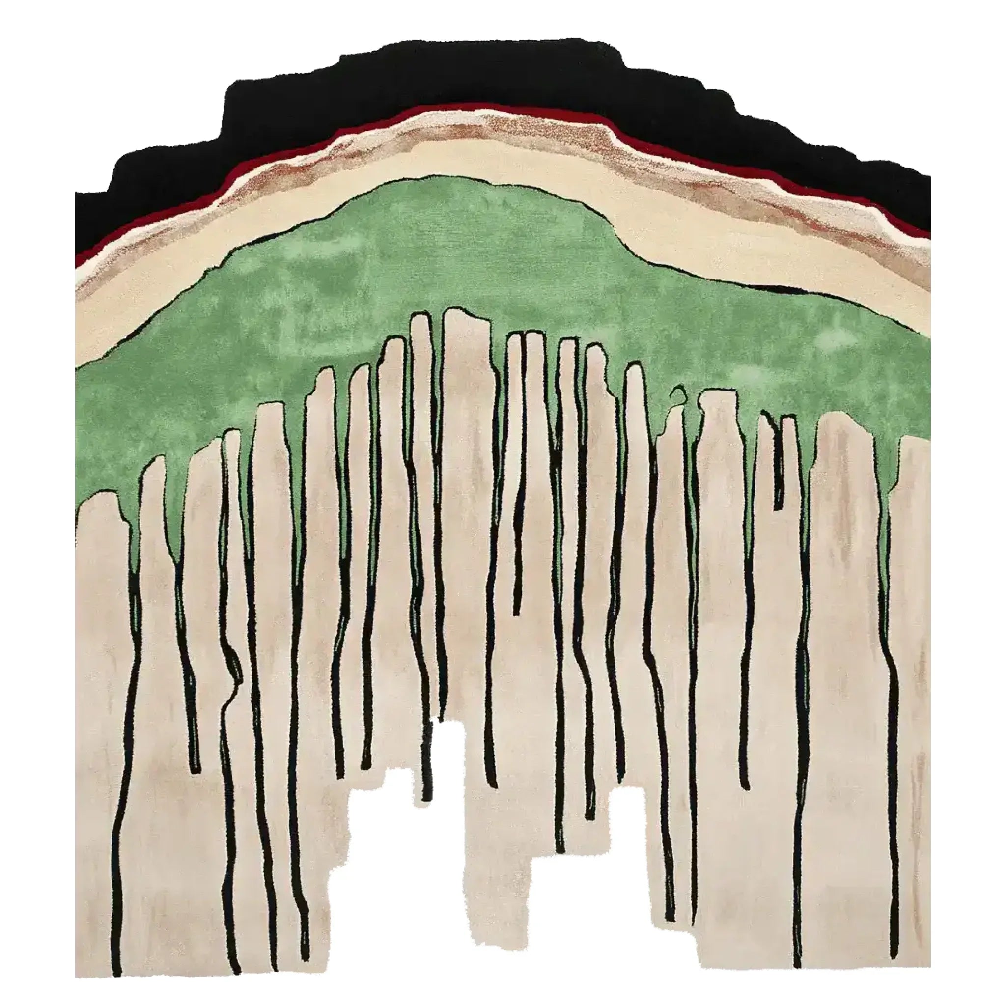Dissolve and Conquer Hand Tufted Rug