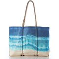 Shoreline Tie Dye Large Tote Handmade in Maine from Recycled Sails