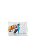 Multicolor Sea Turtle Wristlet Handmade in Maine from Recycled Sails