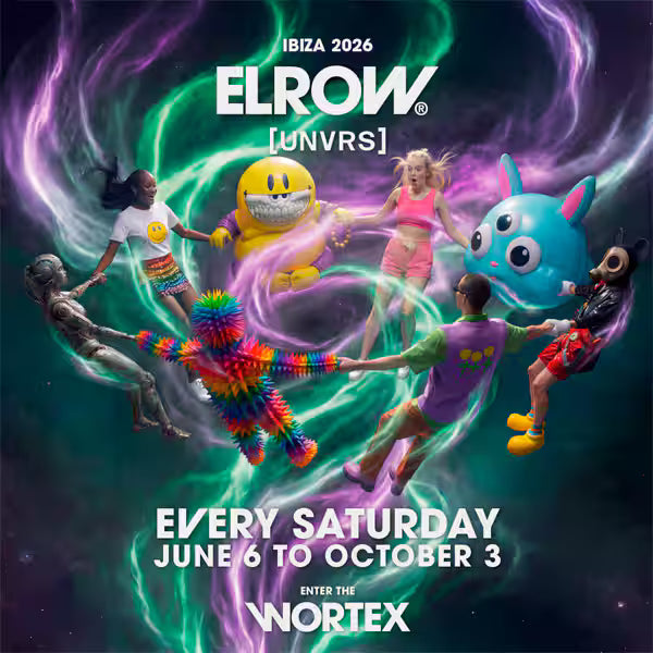 Saturdays at [UNVRS] Ibiza 2026: elrow Ibiza