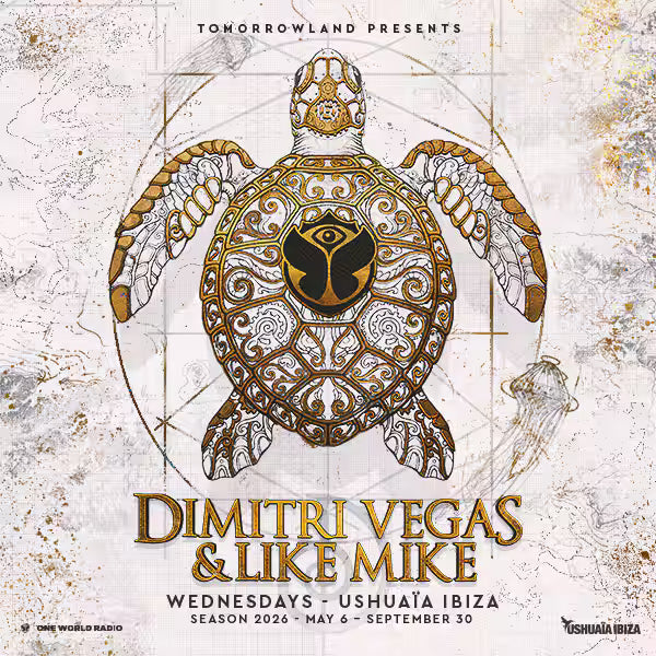 Wednesdays at Ushuaïa Ibiza 2026: Tomorrowland Presents Dimitri Vegas & Like Mike