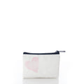Heart Everyday Carry Mini Pouch Handmade in Maine from Recycled Sails