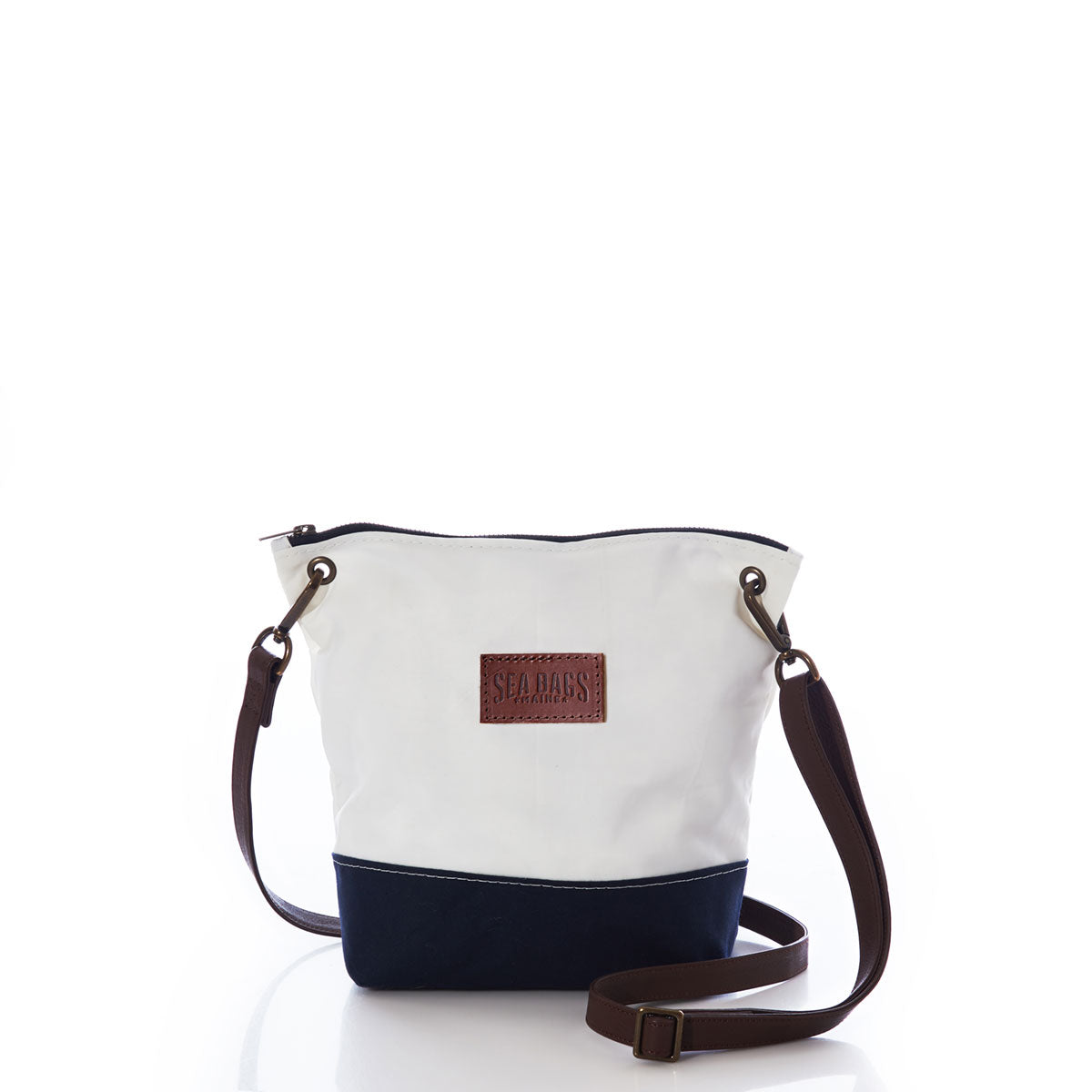 Chebeague Crossbody Bag Handmade in Maine from Recycled Sails