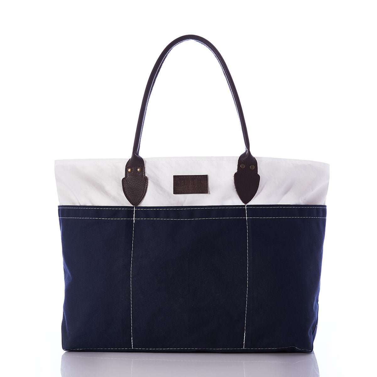 Chebeague Large Travel Tote Handmade in Maine from Recycled Sails