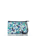 Sea Glass Print Wristlet Handmade in Maine from Recycled Sails