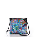 Multicolor Nautilus Slim Crossbody Bag Handmade in Maine from Recycled Sails