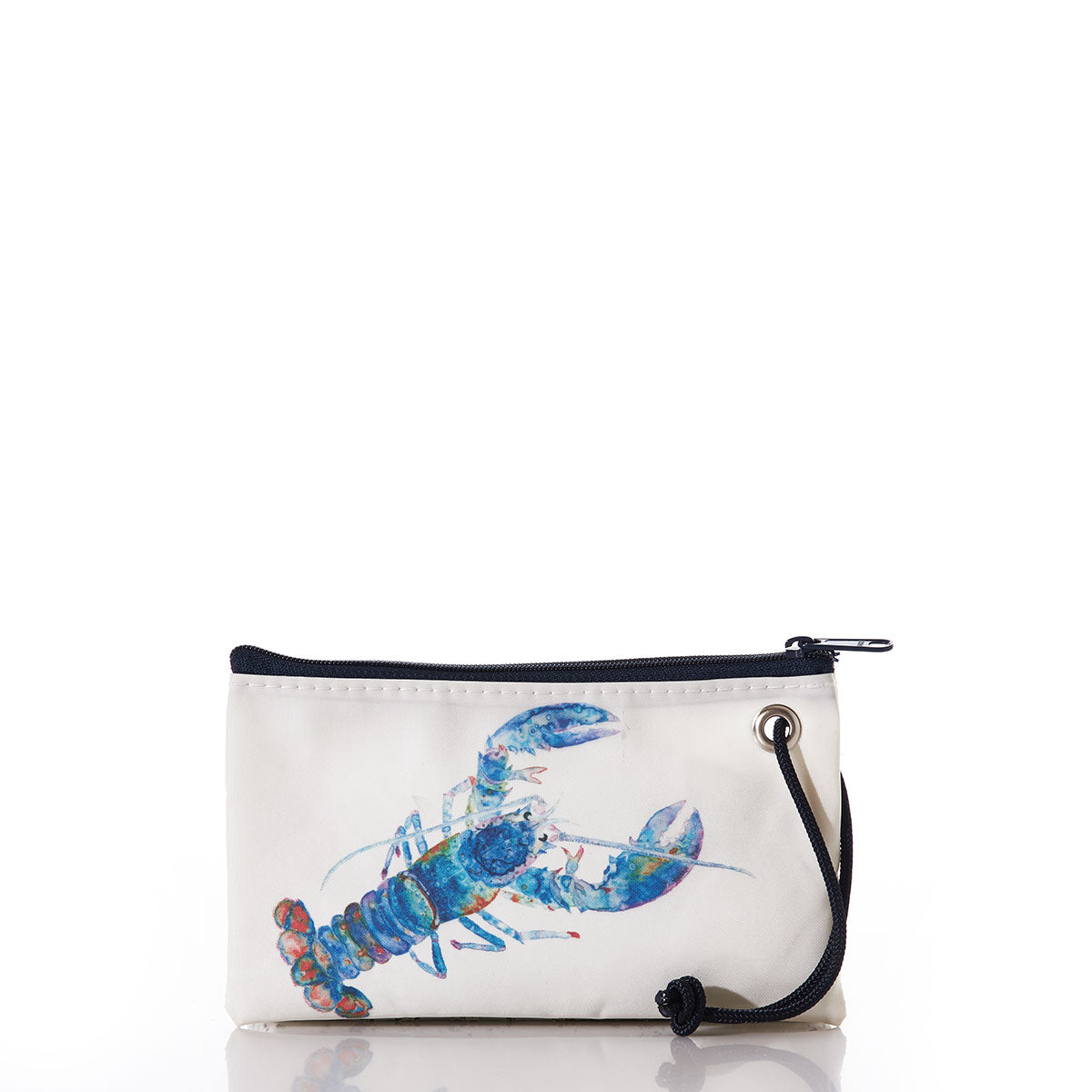 Multicolor Lobster Wristlet Handmade in Maine from Recycled Sails