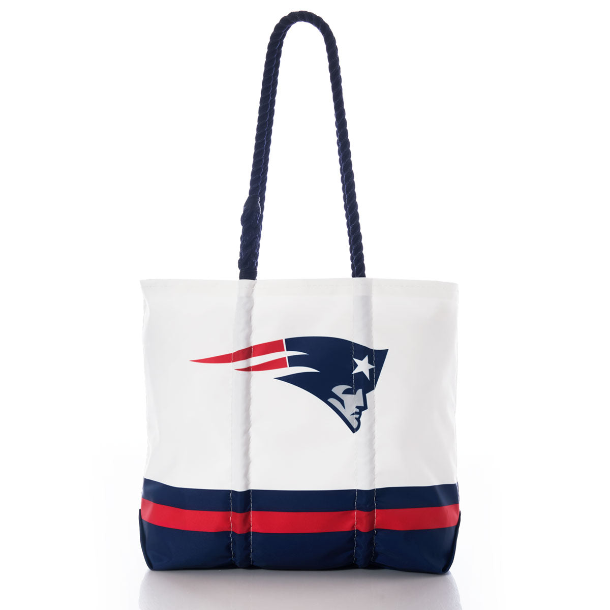 New England Patriots Medium Tote Handmade in Maine from Recycled Sails