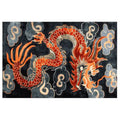 Dragon Wrath Hand Tufted Rug