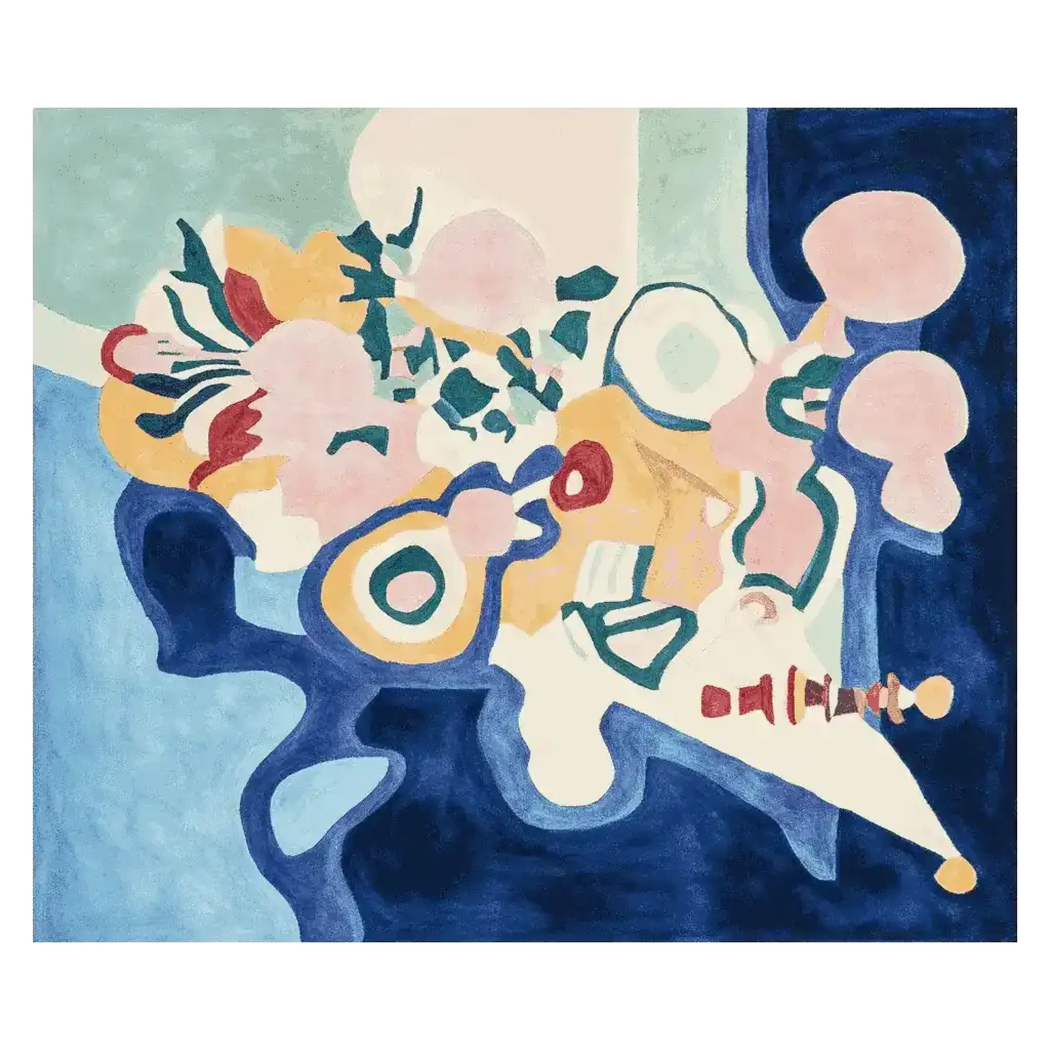 Dream Flora Sequence Hand Tufted Rug