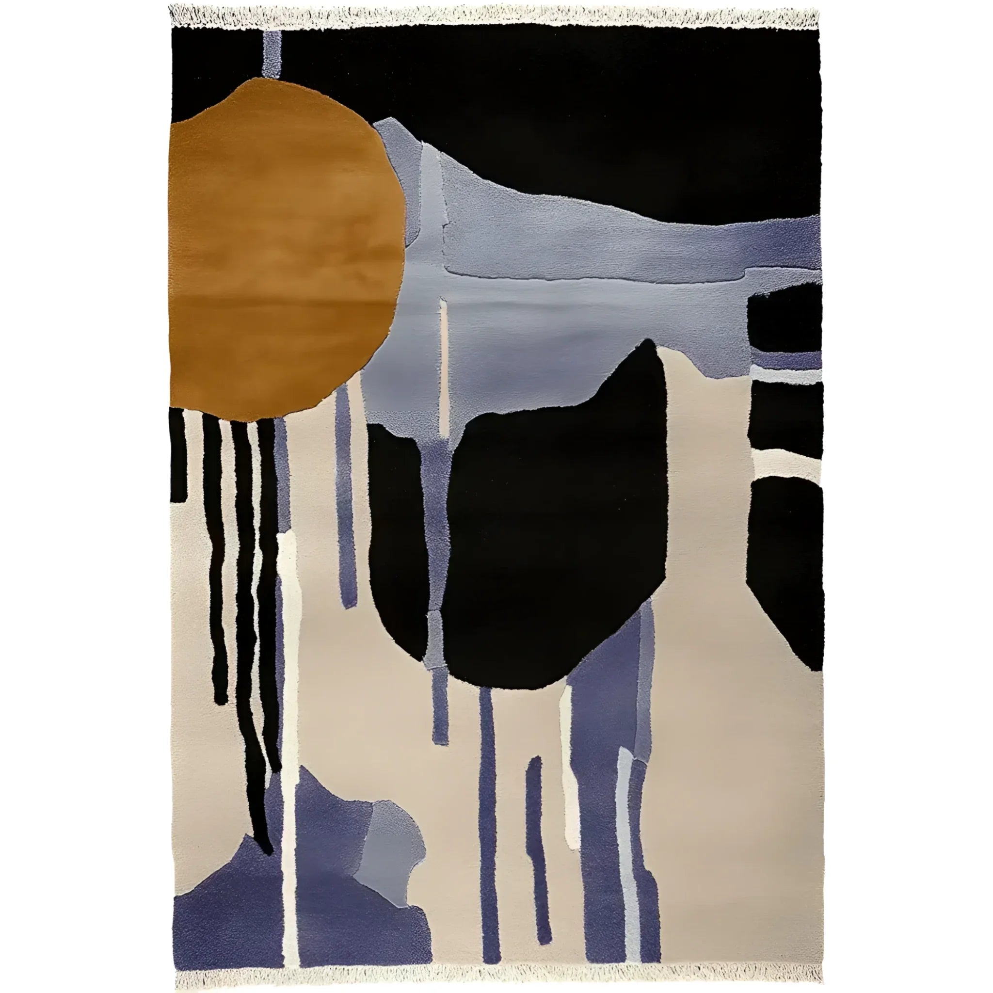 Drifting Shadows Hand Knotted Rug