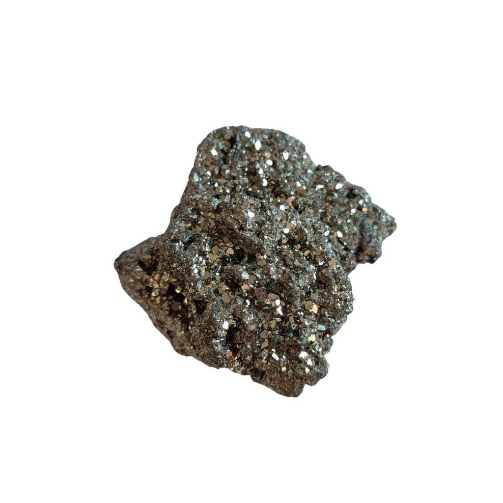 Drusa de Pirita Chispa