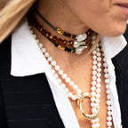 Collar con perla barroca THEA