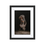 Dust in Motion | Dance-Art Framed Poster #44 (21.5" H x 17.5" W)