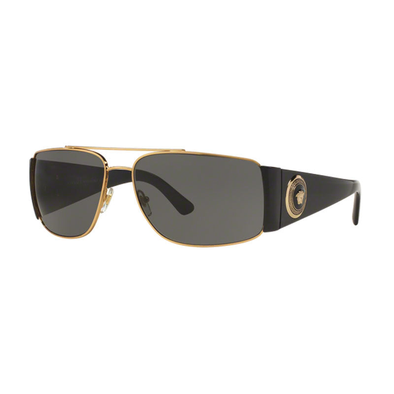 Versace VE2163 Metal Gold Frame Sunglasses — Gold