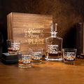 Decantador de Whisky Personalizado con Tema de Coche de Carreras Juego de 2 Copas con Texto Grabado Regalo de Cumpleaños Aniversario para Hombres Amantes del Whisky Pilotos de Carreras