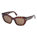 Tom Ford FT119069E Tortoiseshell Acetate Sunglasses — Brown